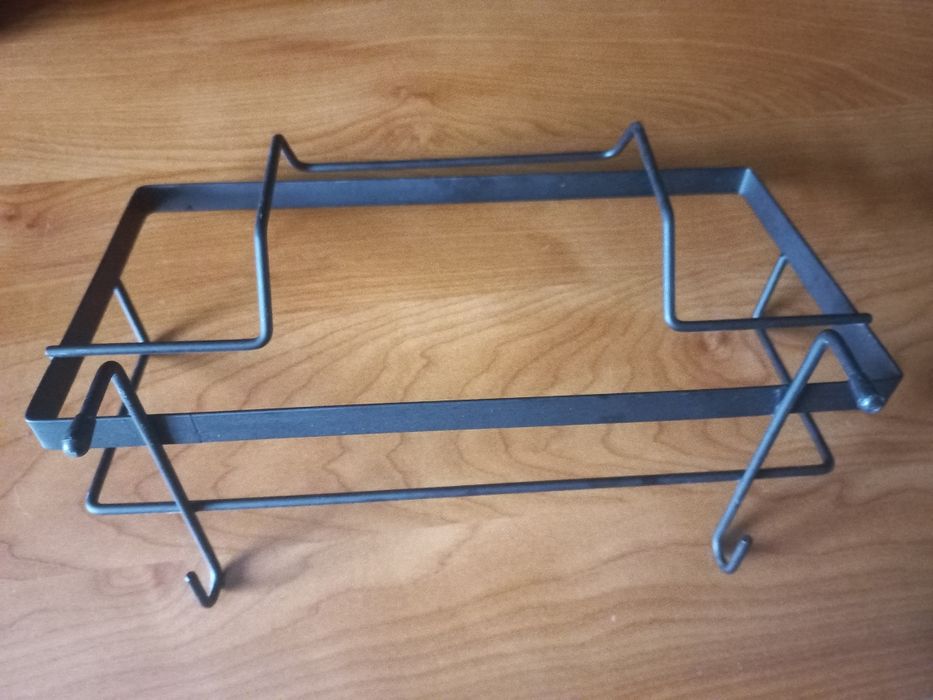 Reling kuchenny metalowy czarny