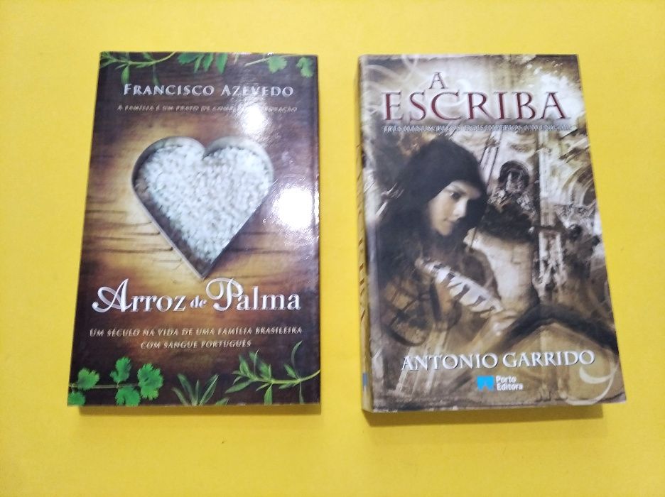 Vários Livros:Jardins secretos; A Escriba; Fúria Divina; etc