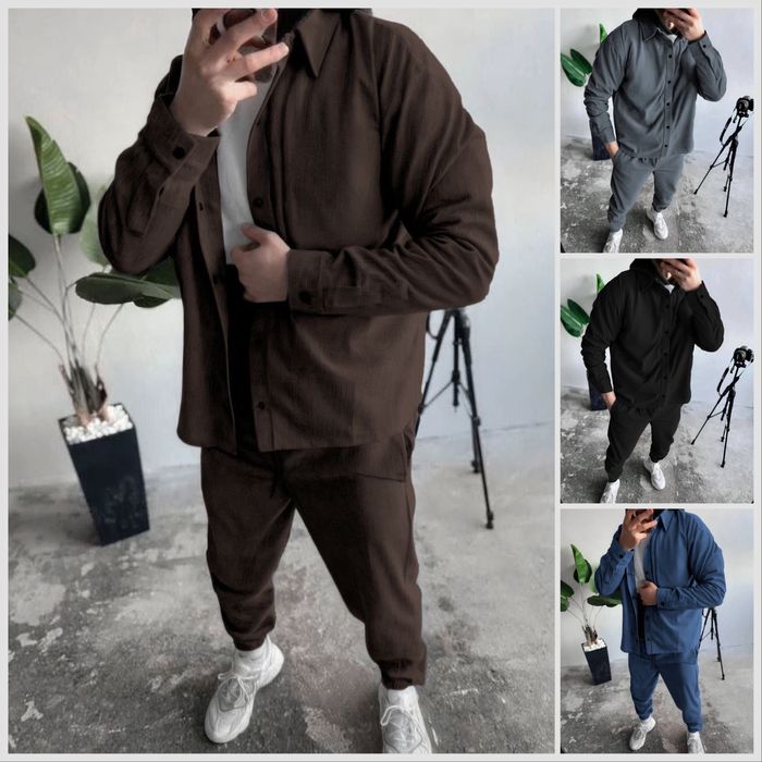 Мужской вельветовый костюм/Чоловічий вельветовий костюм ЕF