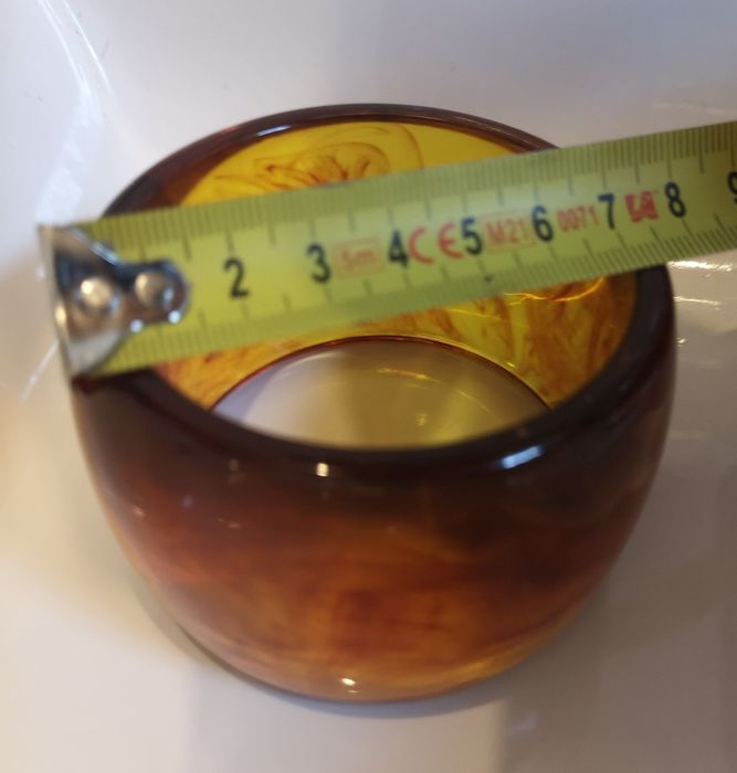 Bransoleta w kolorze bursztynu