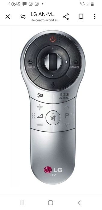 Comando LG magic smart