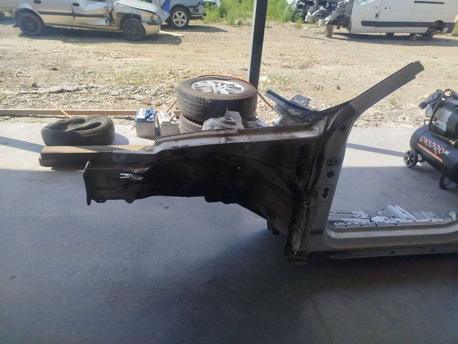 Четверть передня ліва Пассат б8 Passat b8 шрот поріг карніз кузовщина