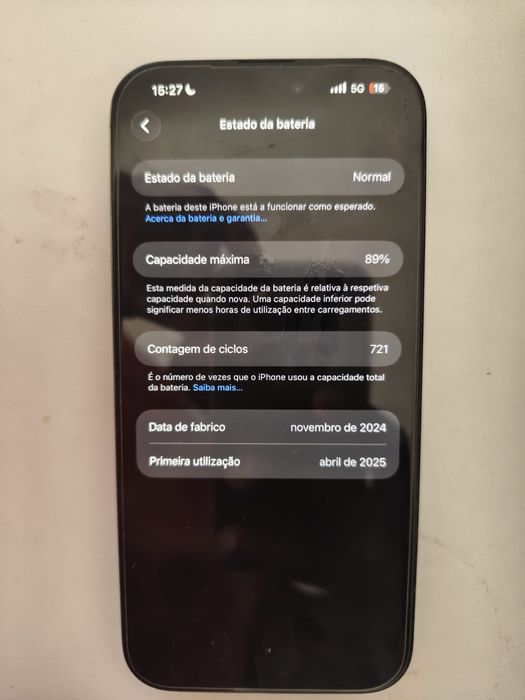 Vendo ou troco iphone 16 pro max 256 Gb