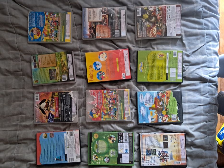 12 DVD Filmes para crianças