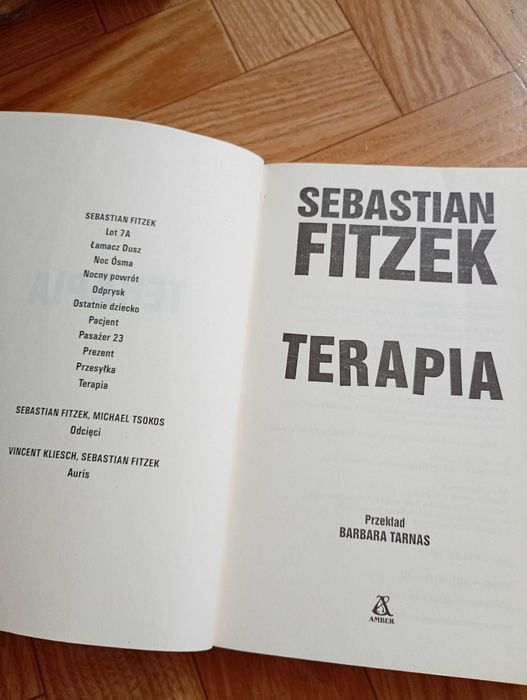 Książka : ,,Terapia"