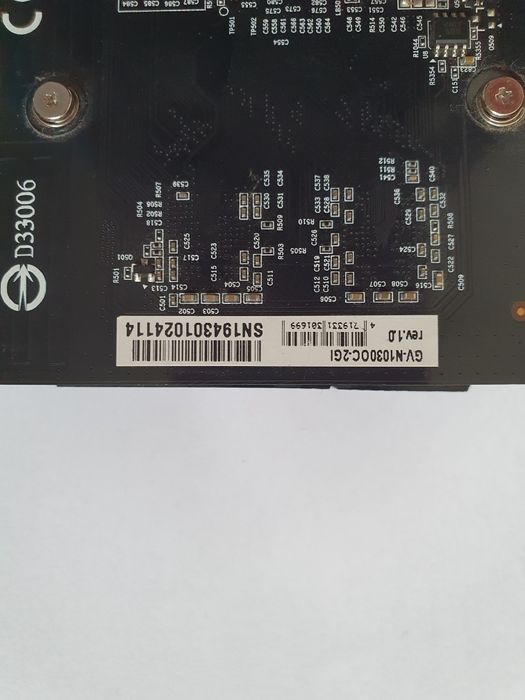 Відеокарта Gigabyte GeForce GT 1030 2GB GDDR5 (GV-N1030OC-2GI)