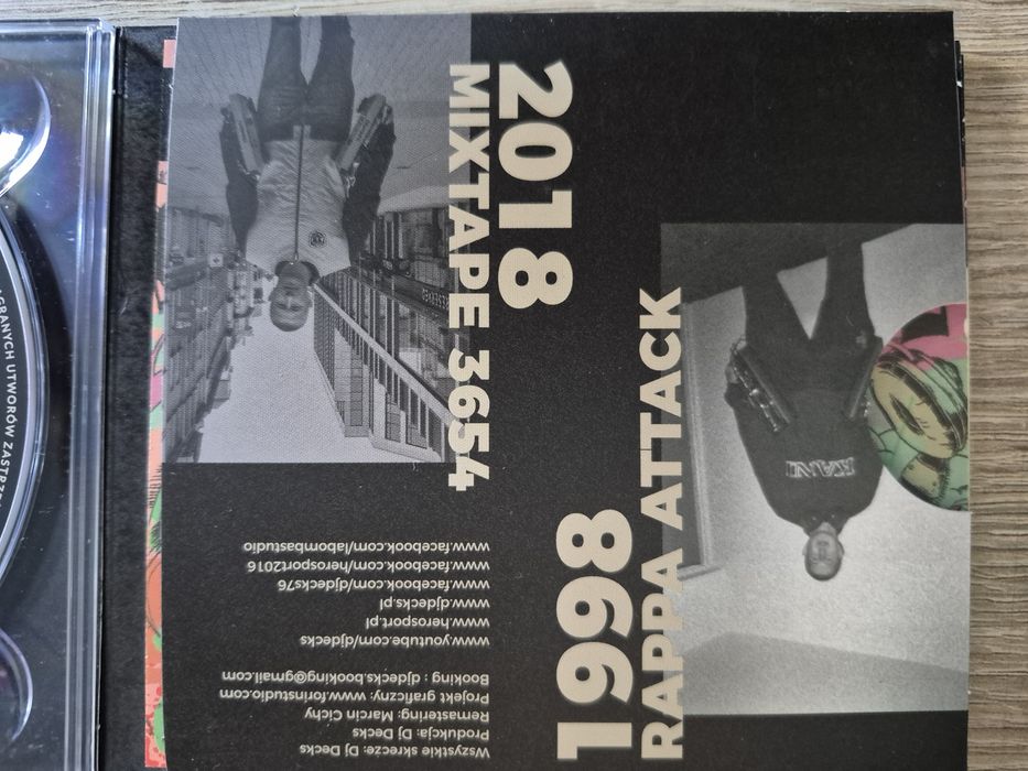 DJ Decks – Mixtape 3654 (2018) Limited Edition CD + AUTOGRAF