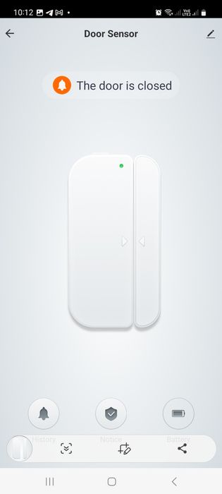 Беспроводной ZigBee датчик открытия/закрытия двери Ewelink,Tuya Smart