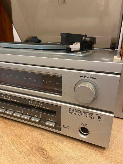 gramofon KAHMAMA 205.CTEPEO + kolumny 10AC.225
