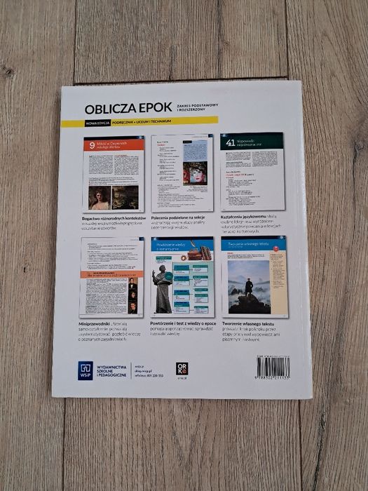 Oblicza epok język polski 2.1 nowa edycja