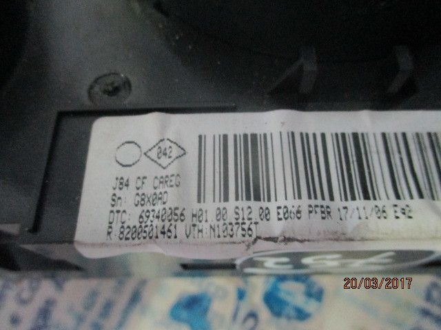 Comando chauffage / sofagem RENAULT Scénic II (JM0/1_)