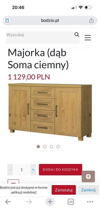 Szafka 135/85 Bodzio