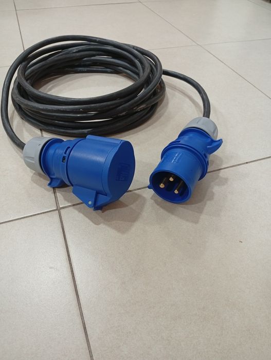 Extensão Monofásica industrial 32A 8m usada