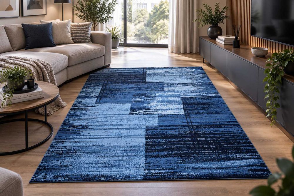 NOWY Dywan do Salonu Efekt 3D Nowoczesne Wzory Elegancki 200x300