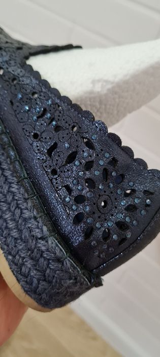 Еспадрильї темно-сині