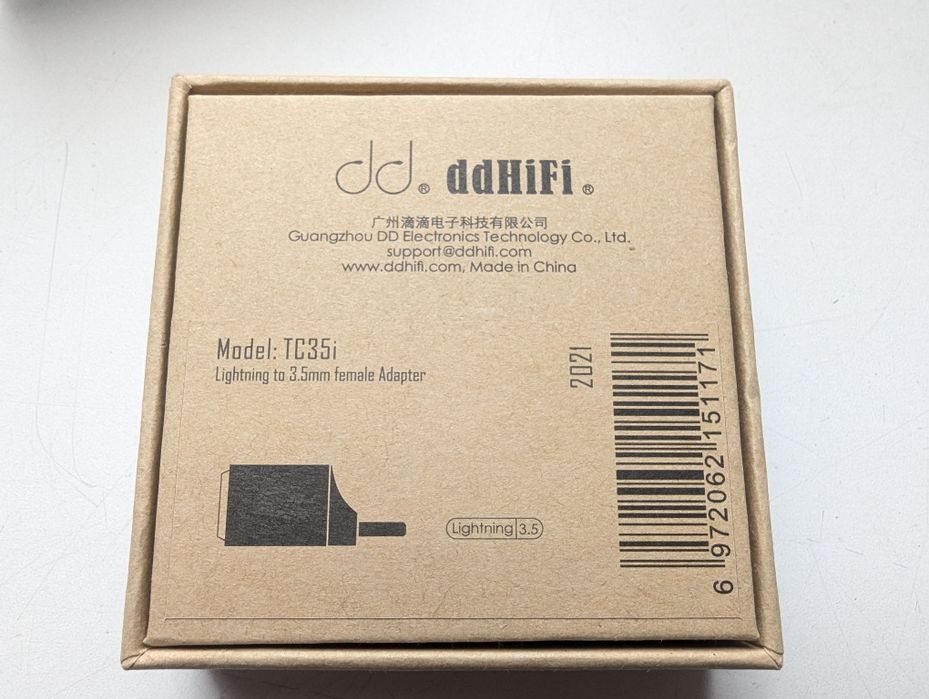 ЦАП/Адаптер DD HiFi TC35i (3,5 to Lightning)
