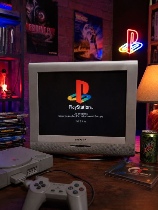 Televisão Sharp LC-15SH1E 15” LCD 4:3 – Ideal para Retro Gaming