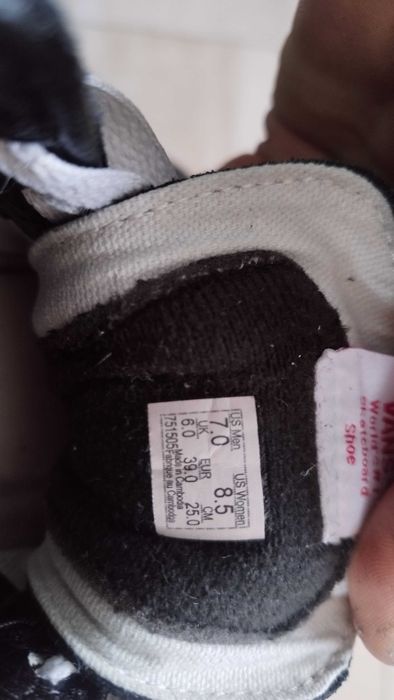 Trampki wysokie VANS czarne 39 jak nowe