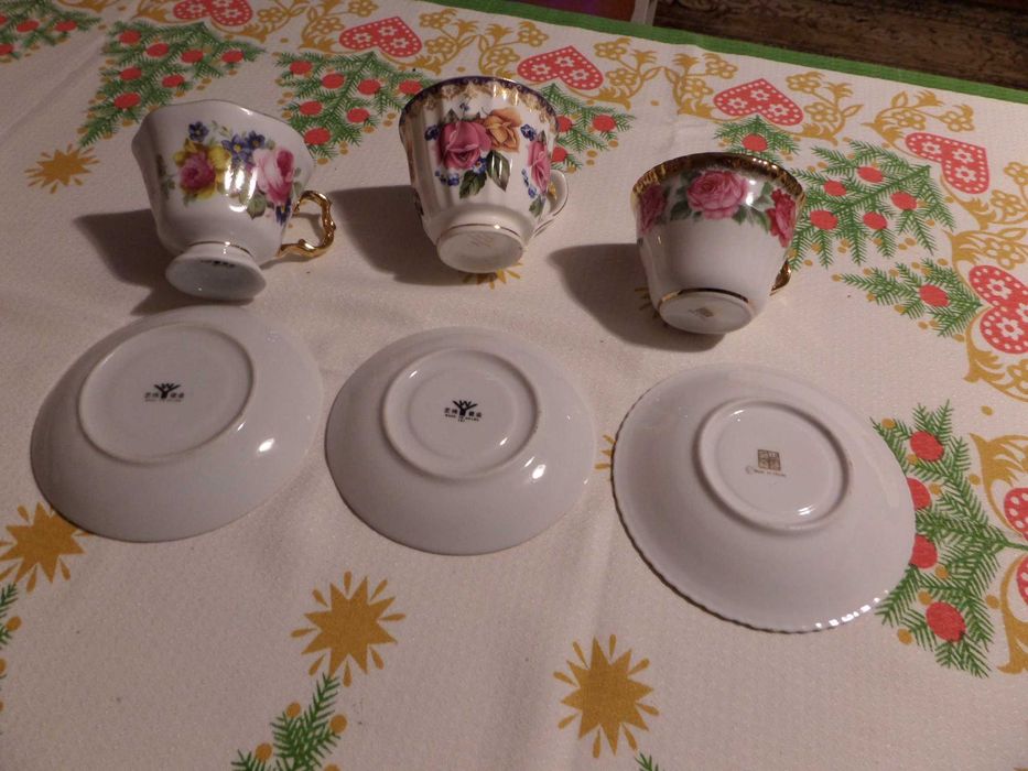 Filiżanki porcelanowe dla kolekcjonera