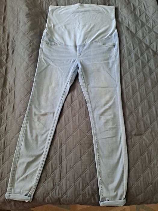 Jeansy, spodnie ciążowe roz. L / 40