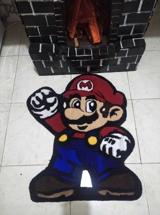 Tapete personalizado feito à mão