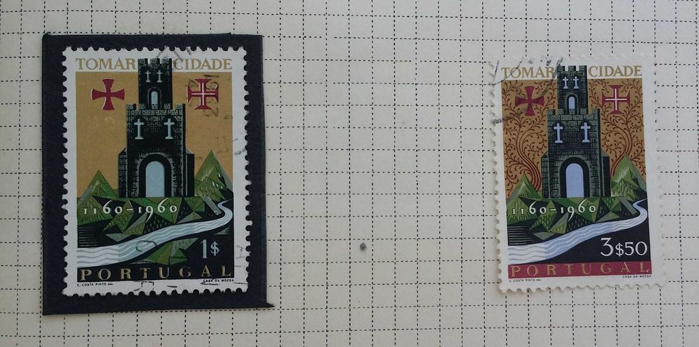 Filatelia selos Portugal ano 1962