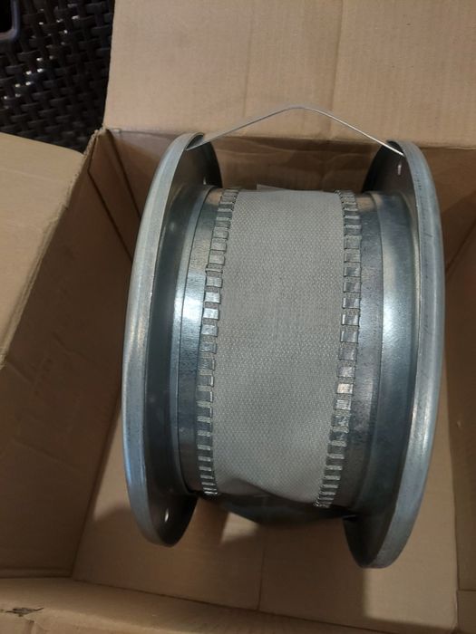 Kołnierz amortyzacyjny do wentylacji fi 200