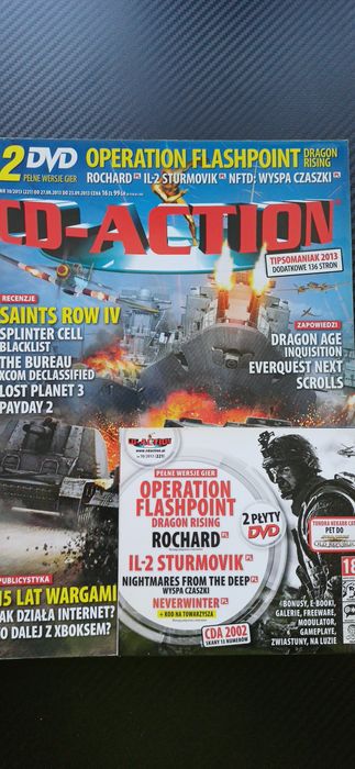 Magazyn CD Action wraz z 5 grami
