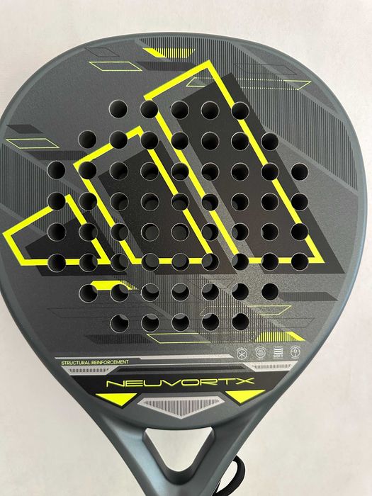Ракетка для Падель (Padel) тенісу – Adidas NeuVortx Black/Lima: 8