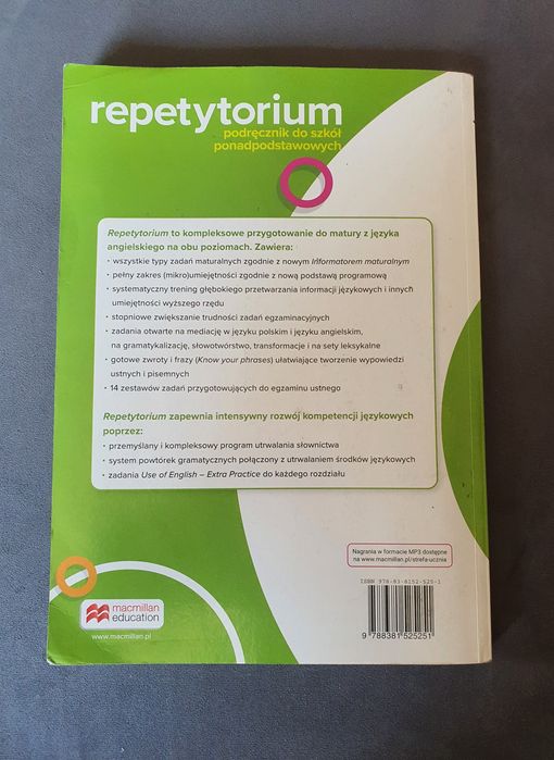Repetytorium język angielski