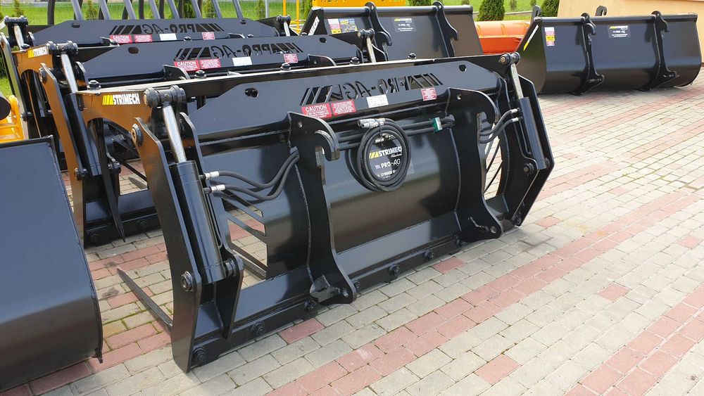 Krokodyl do obornika STRIMECH, SZER. 2,3m, uchwyt JCB Q-fit