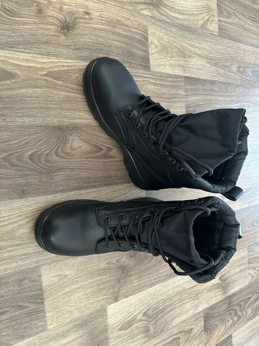 Берці ботинки шкіряні