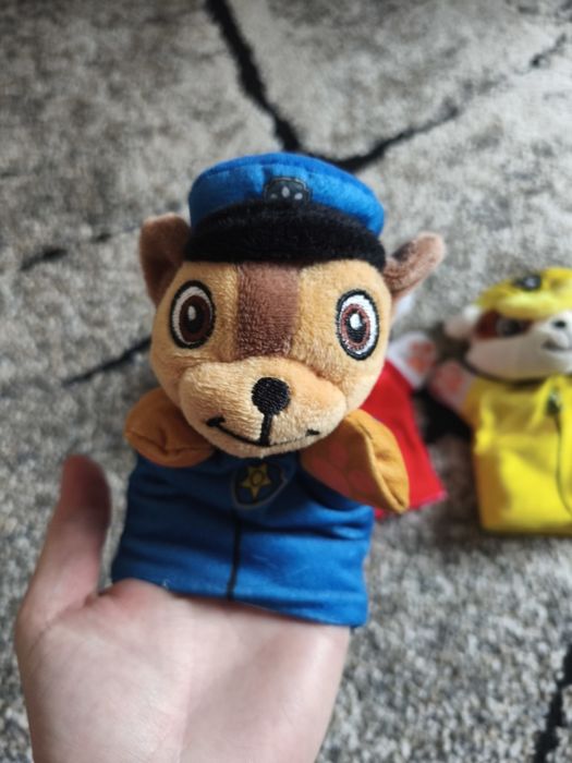 Pacynki bohaterów Psiego Patrolu