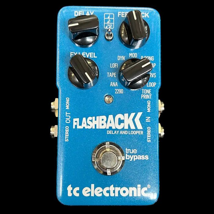 Flashback-delay+looper pedal