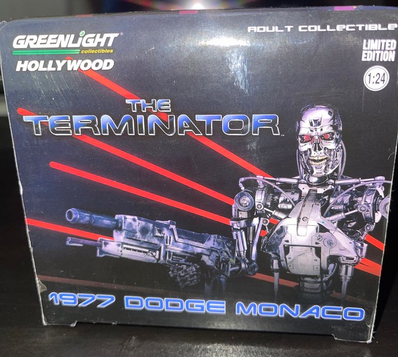 limited edition Terminator Carro de polícia Dodge Monaco