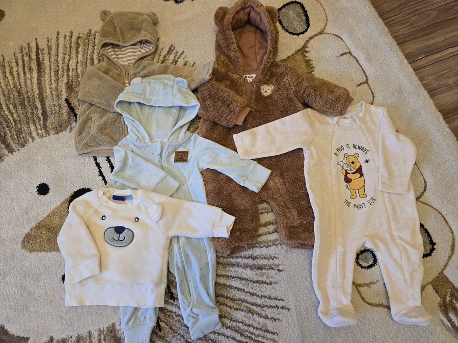 Ubranka zestaw ubrań dla dziecka r.62/68