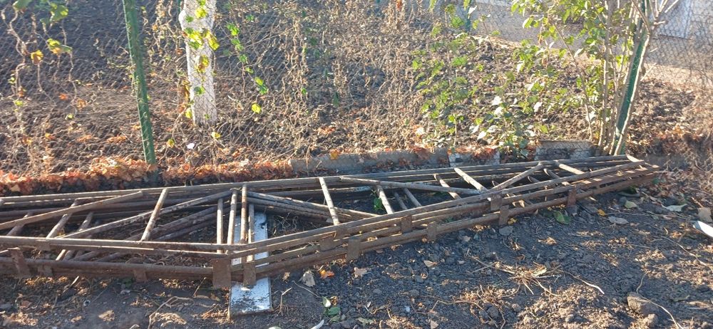 Фермы двухскатные сварные кругляк 30мм.