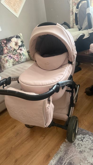 Дитяче автокрісло автолюлька Junama + коляска в подарок
