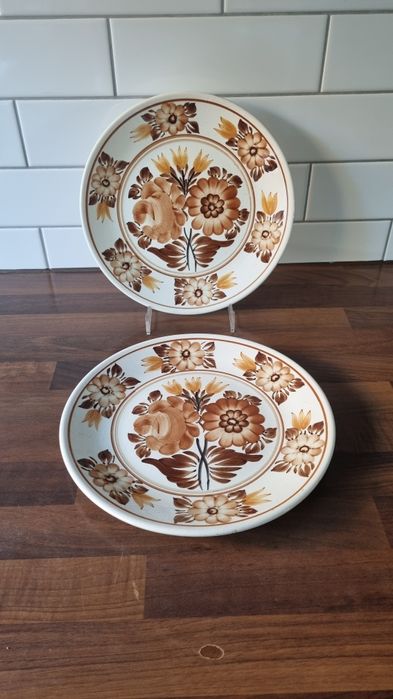 Talerze  Fajans Koło PRL