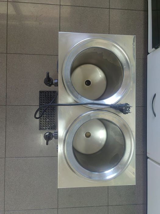 Máquina de Sopas/Molhos Elétrica com 2 Cubas