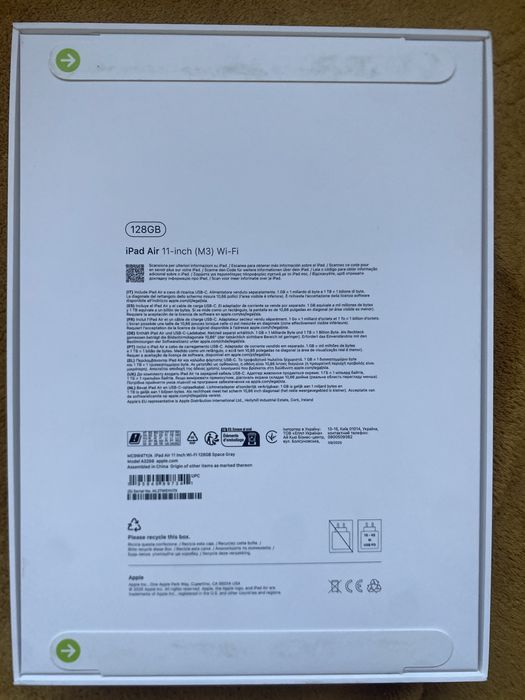 iPad Air 11-inch (M3) Wi-fi 128GB