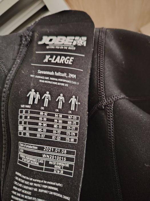 Водолазний костюм новий XL