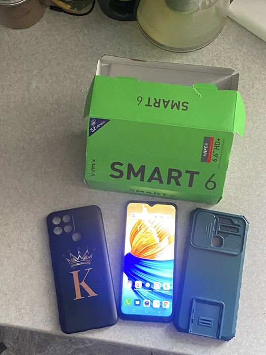 Телефон Infinix smart 6 2/32