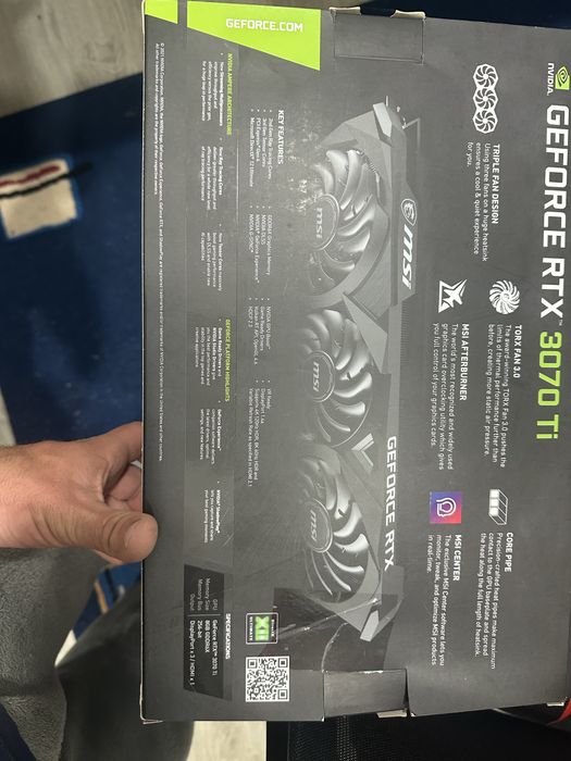 Placa gráfica MSI RTX 3070ti