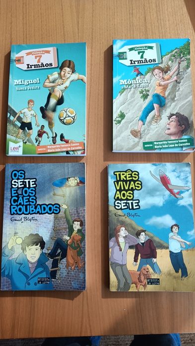 Os Sete coleção 5 livros