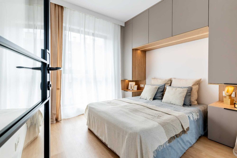 Marina Ostróda - widok na jezioro, nocleg Mazury, garaż, tarasy, 3pok