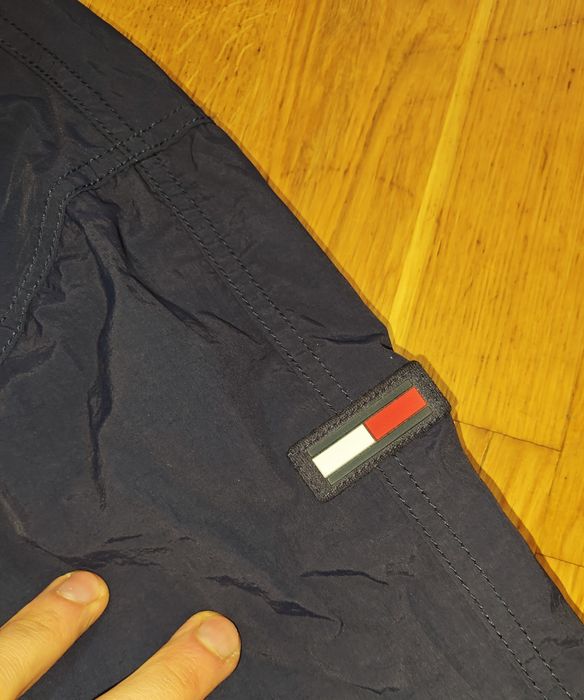 Męska świetna nowa kurtka Tommy Hilfiger Anorak Jeans rozmiar L