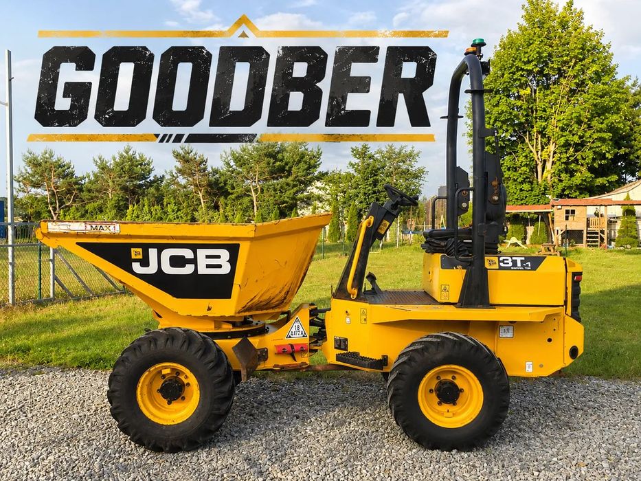 JCB Wozidło JCB 3T -2 automat sprowadzone serwisowane obrotowe 1 wł piękne Thwaites  1 właściciel serwisowane sprowadzone obrotowe wzorowy stan w oryginale