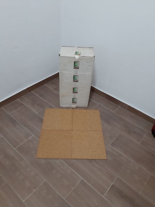 Forras de cortiça para isolamento térmico