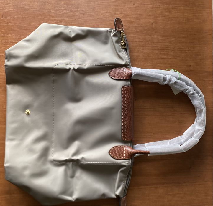 Mala Longchamp Cinzenta L